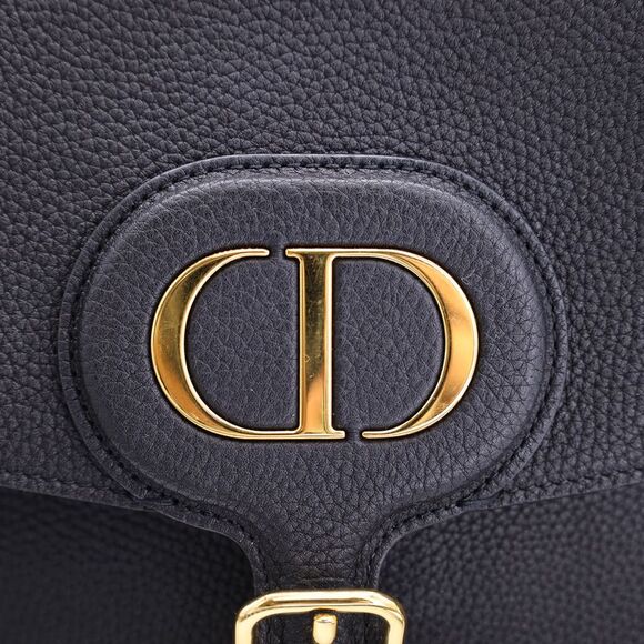 Dior Medium Grained Dior Bobby Bag in Black Calfskin Leather - Picture 10 of 10